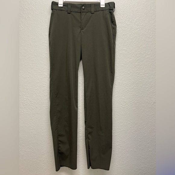 5.11 Tactical Women's Class A Flex-Tac Twill Unhemmed pants Sherriff Green 6 - Picture 1 of 8